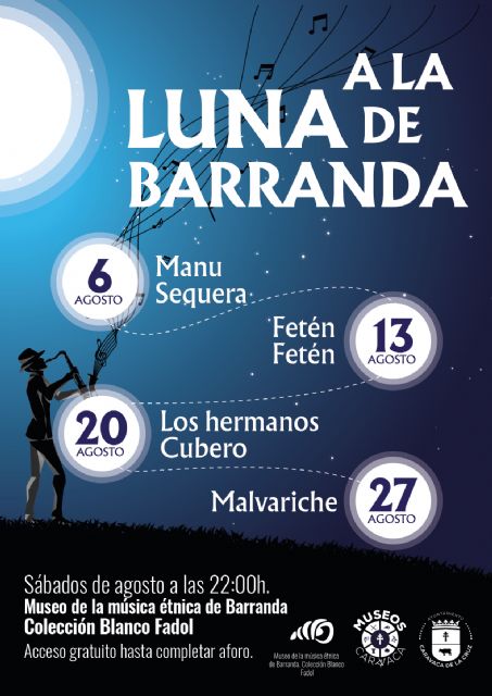 Cartel A la luna de Barranda